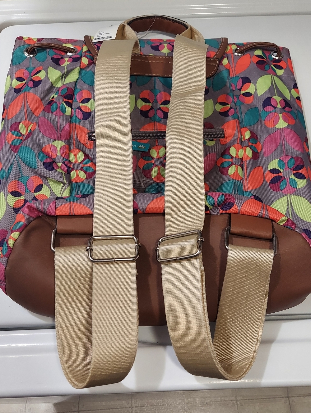 NWT Lily Bloom Floral Backpack - Picture 4 of 8